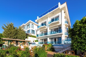 Fassade der Unterkunft