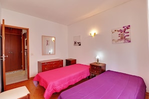 2 slaapkamers, beddengoed