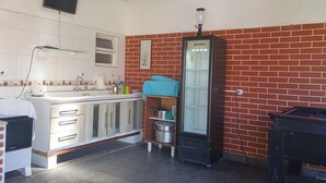BBQ/picnic area - Pousada Real Beach house  (Praia Grande)
