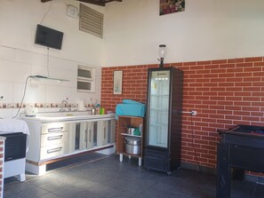 BBQ/picnic Area - Pousada Real Beach house  (Praia Grande)
