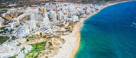 Beach nearby, white sand