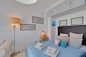 Apartament, 1 dormitori, terrassa | 1 dormitori i roba de llit 