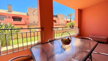 Apartment, 2 Bedrooms, Pool Access | Balcony