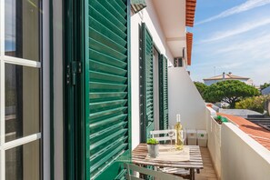 Apartamento, 1 quarto, terraço | Sacada