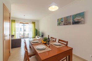 Spiseområde på rommet