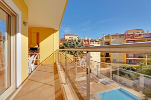 Apartment, 1 Bedroom, Pool Access | Balcony