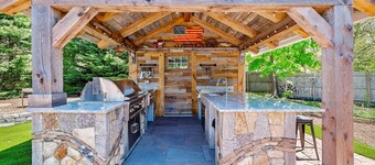 Luxury Cape Cod Compound-Heated Pool*Outdoor Kitchen*3 Connected Units (2302)