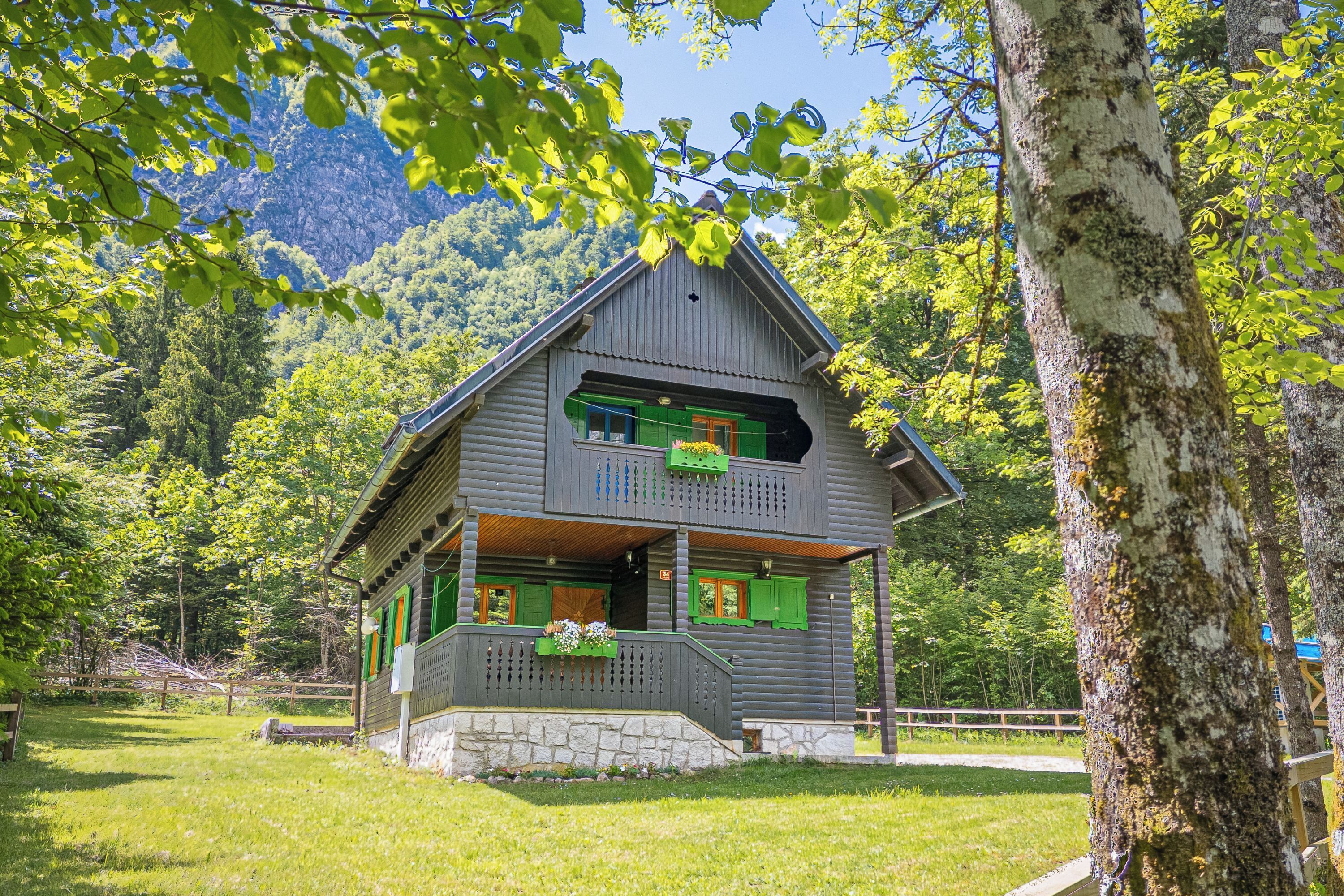 Family Chalet, Multiple Bedrooms, Mountainside (Alpine Chalet Metka at Lake Bohinj) | Exterior