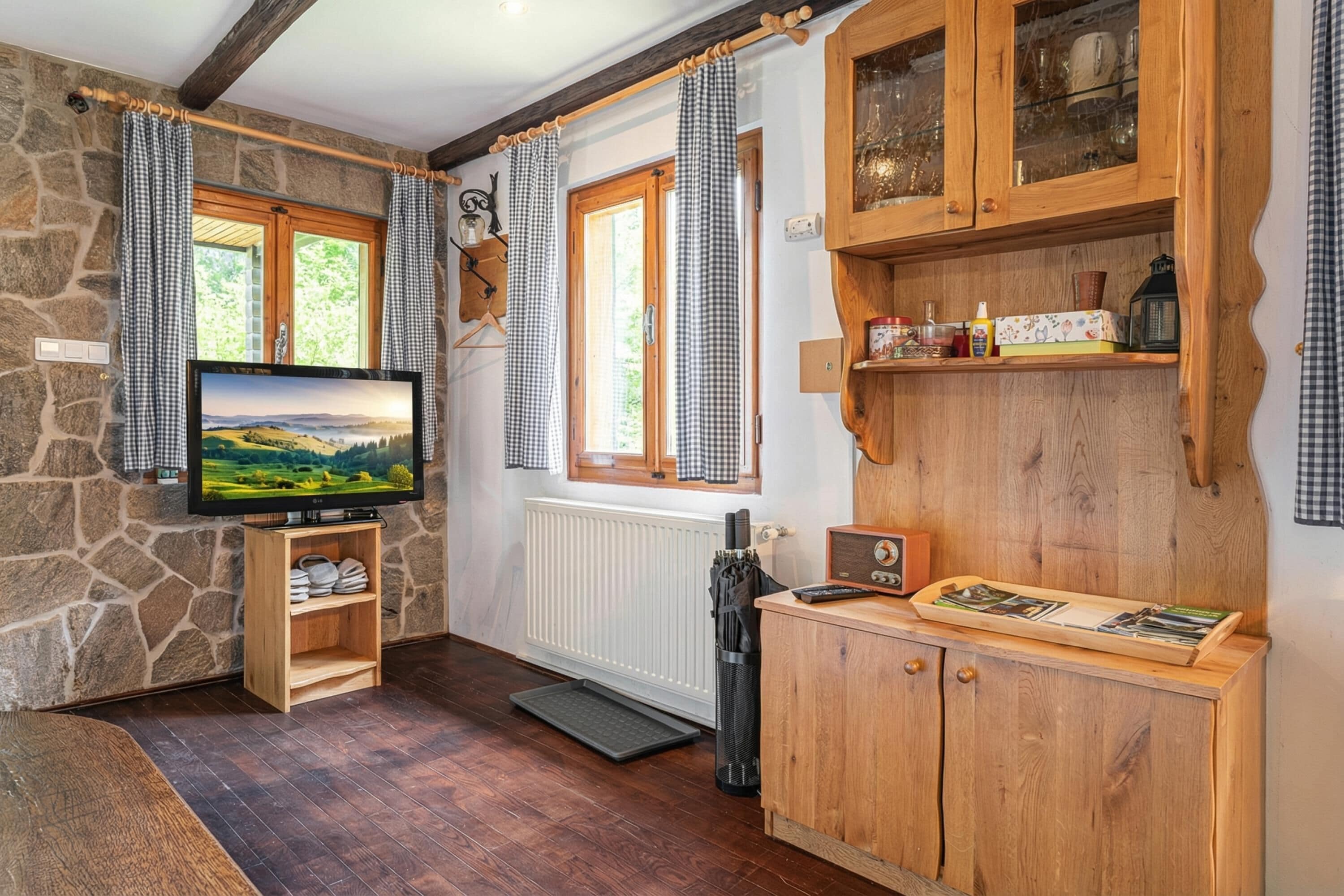 Familienchalet, Mehrere Schlafzimmer, Bergseite (Alpine Chalet Metka at Lake Bohinj) | Innenbereich
