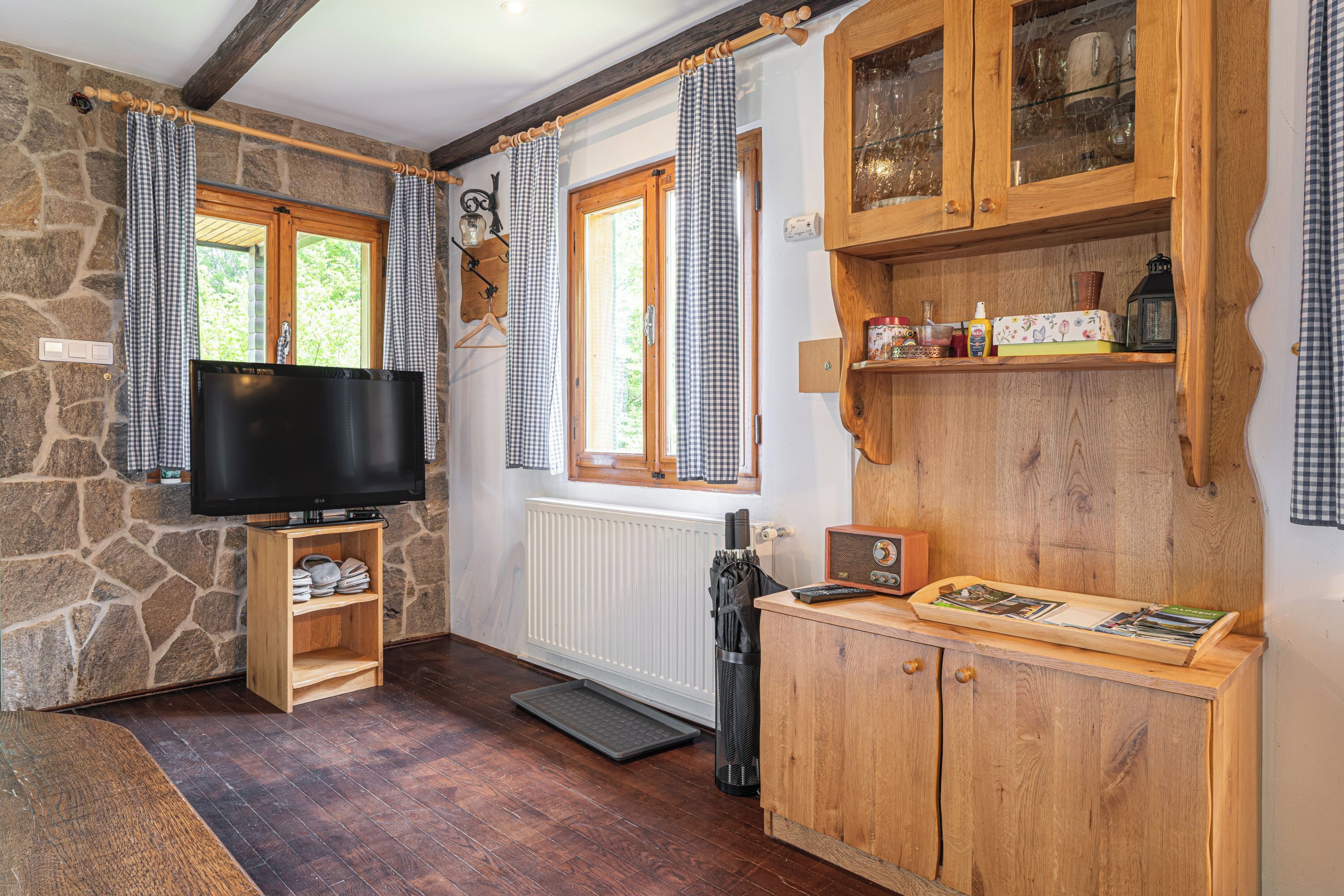 Chalet Keluarga, beberapa kamar, tepi gunung (Alpine Chalet Metka at Lake Bohinj) | Interior