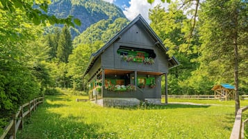 Family Chalet, Multiple Bedrooms, Mountainside (Alpine Chalet Metka at Lake Bohinj) | Exterior