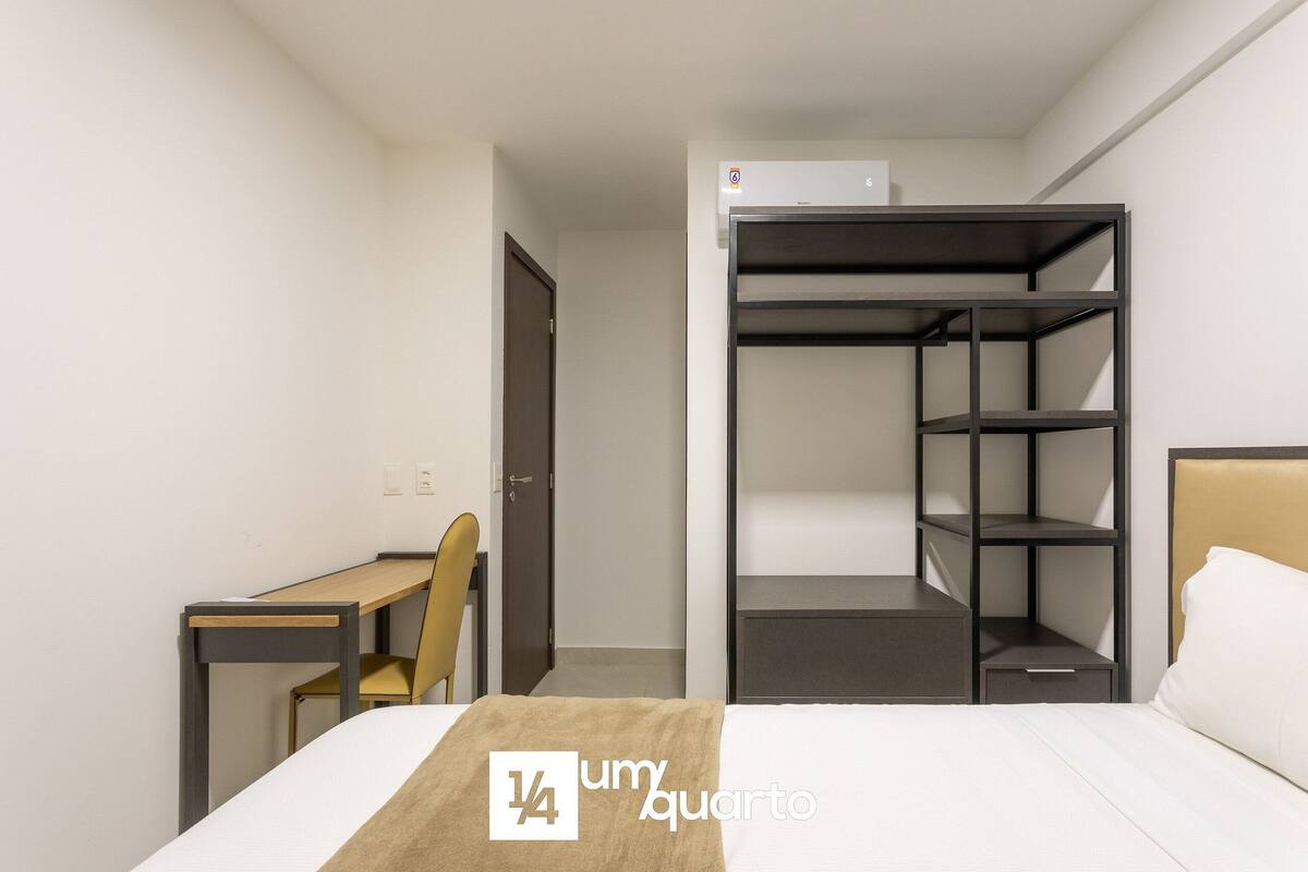 Basic Apartment | In-room safe, laptop workspace, blackout curtains, iron/ironing board