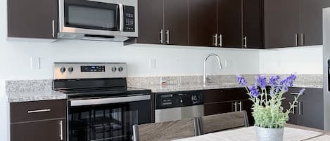 Microwave, oven, toaster, griddle