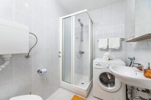 Dusche, Handtücher