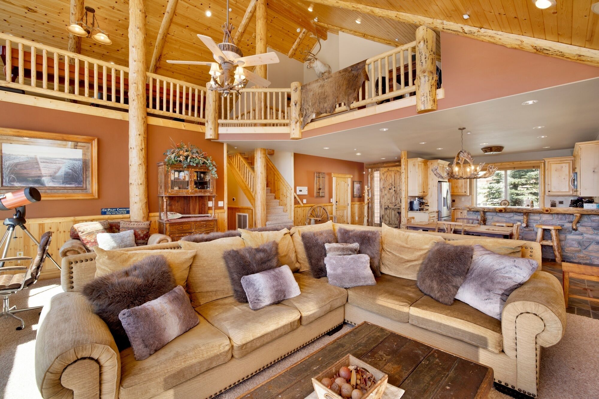 2211-sky Big Bear 3 Bedroom Chalet by Redawning