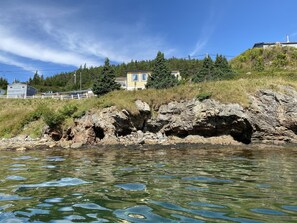 Exterior - One bedroom two bath beach house over looking the ocean. (Trinity)