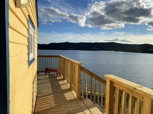 One bedroom two bath beach house over looking the ocean.