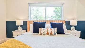 2 bedrooms, WiFi, bed sheets, wheelchair access