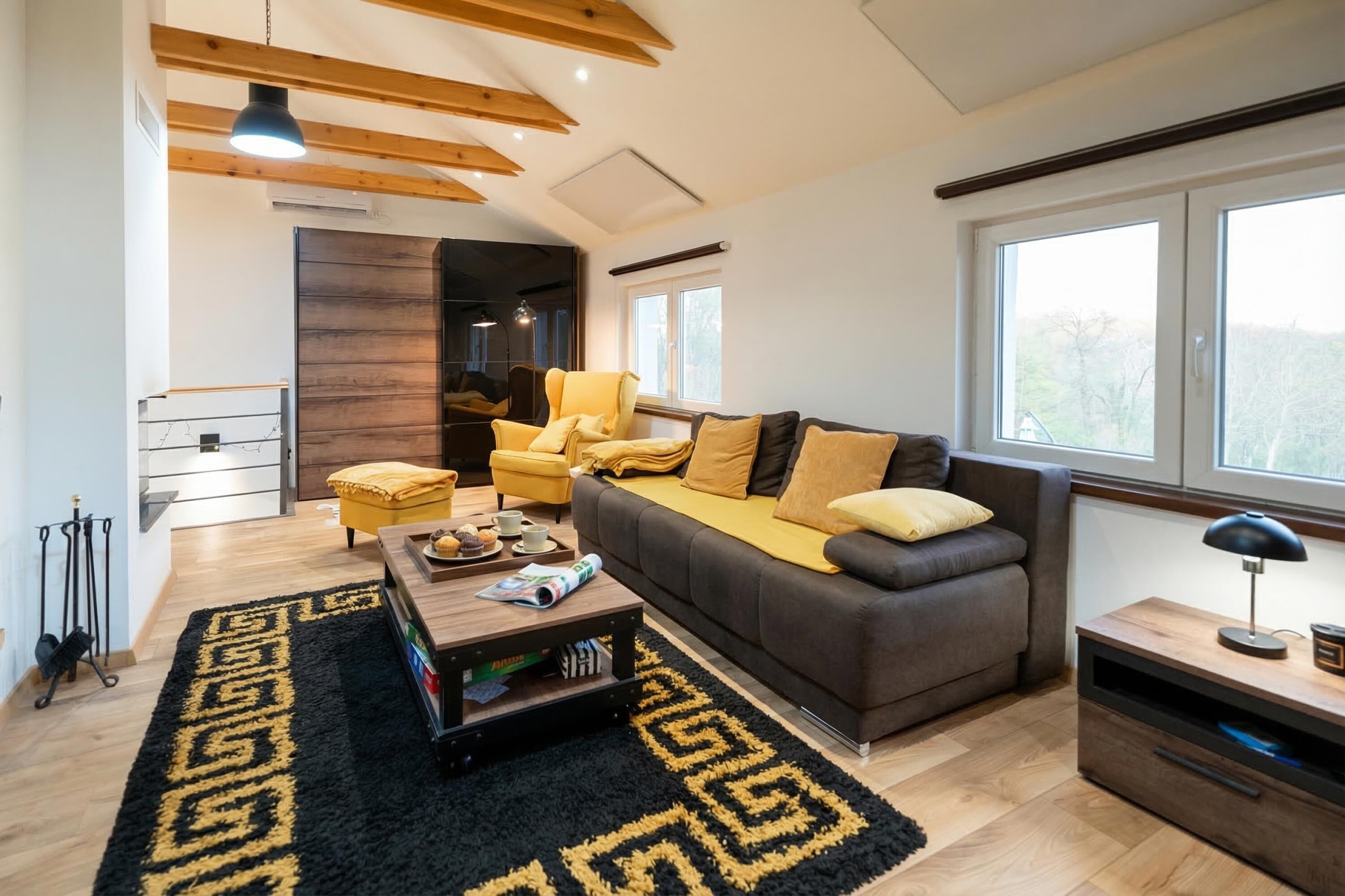 تلفزيون، مدفأة