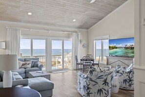 Smart TV - The Hamptons, Oceanfront Duplex in Atlantic Beach, NC! (Atlantic Beach)