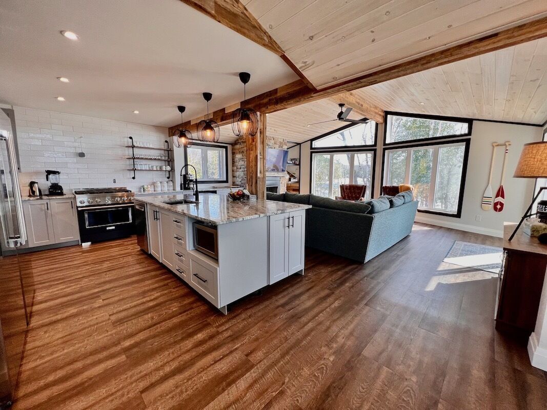 Paper-Birch Cottage on Wollaston Lake