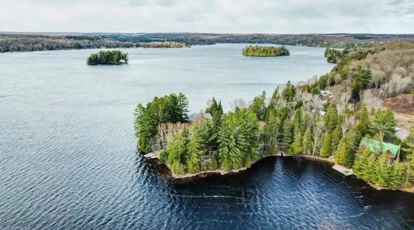 Paper-Birch Cottage on Wollaston Lake