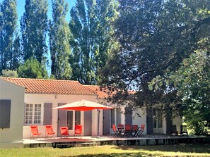 Terrace/patio - F La Haute Foret proche mer (Le Grand-Village-Plage)