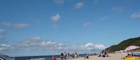 Una spiaggia nelle vicinanze