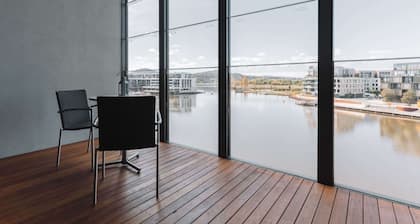 Stunning 1-Bed Above Foreshore with Water Views
