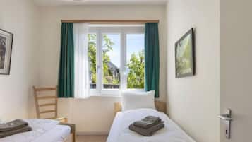 2 dormitorios, tabla de planchar con plancha, wifi