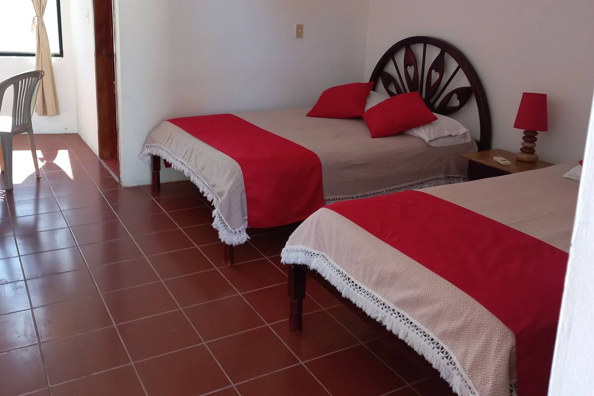 Comfort Triple Room | Premium bedding, down comforters, desk, laptop workspace