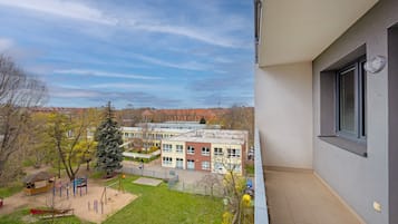 Apartemen Keluarga | Teras/patio