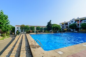 Pool - M-4 Apartment with communal pool, center (Calella de Palafrugell)