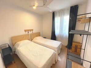2 chambres, fer et planche à repasser, Wi-Fi
