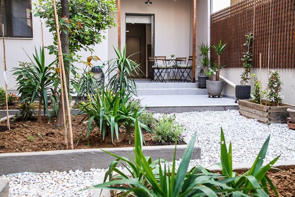 Overnattingsstedets uteområder