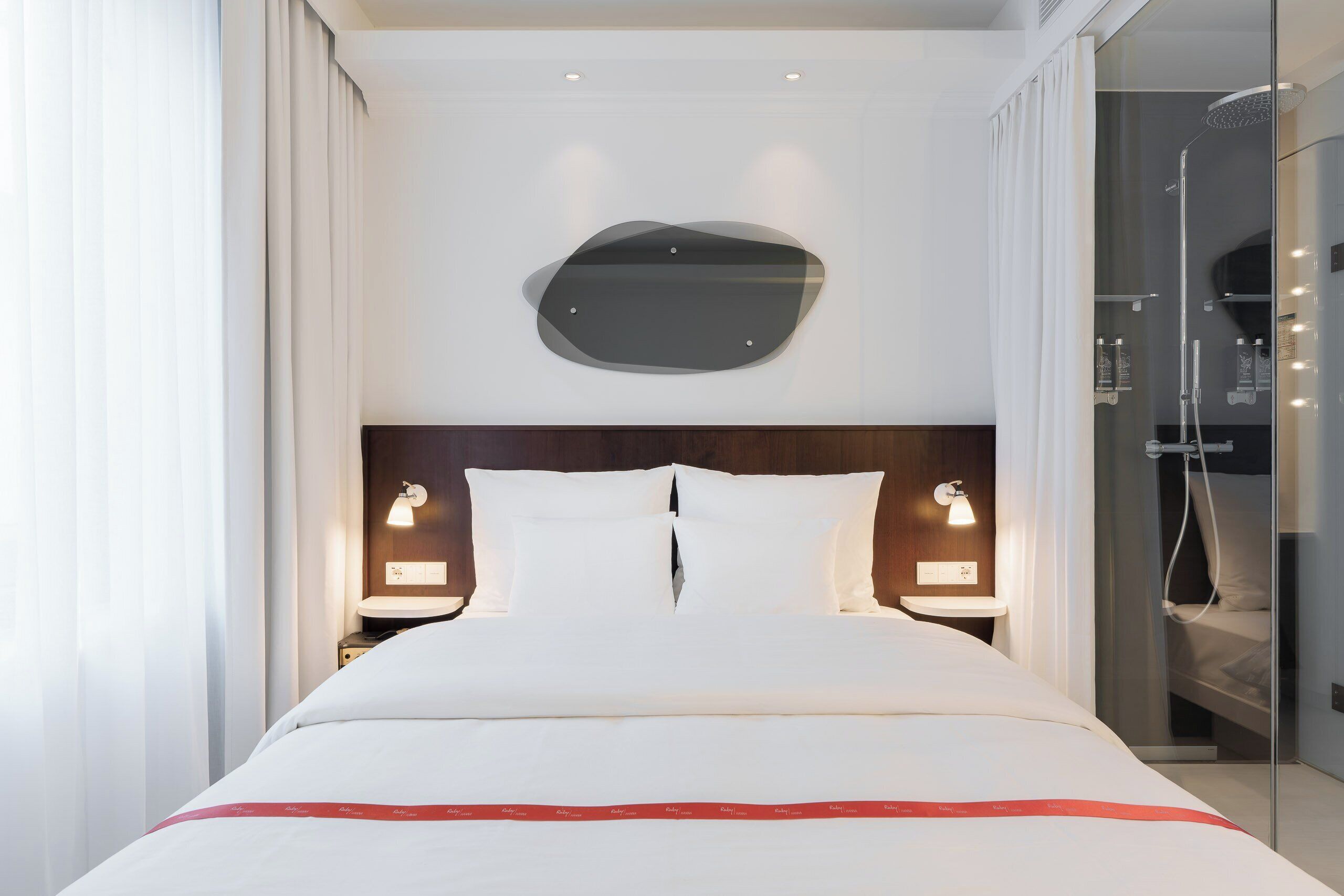 Room (Nest) | Hypo-allergenic bedding available, in-room safe, desk, laptop workspace