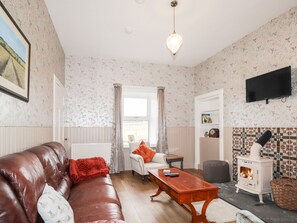 Living area - Station House (Lybster)