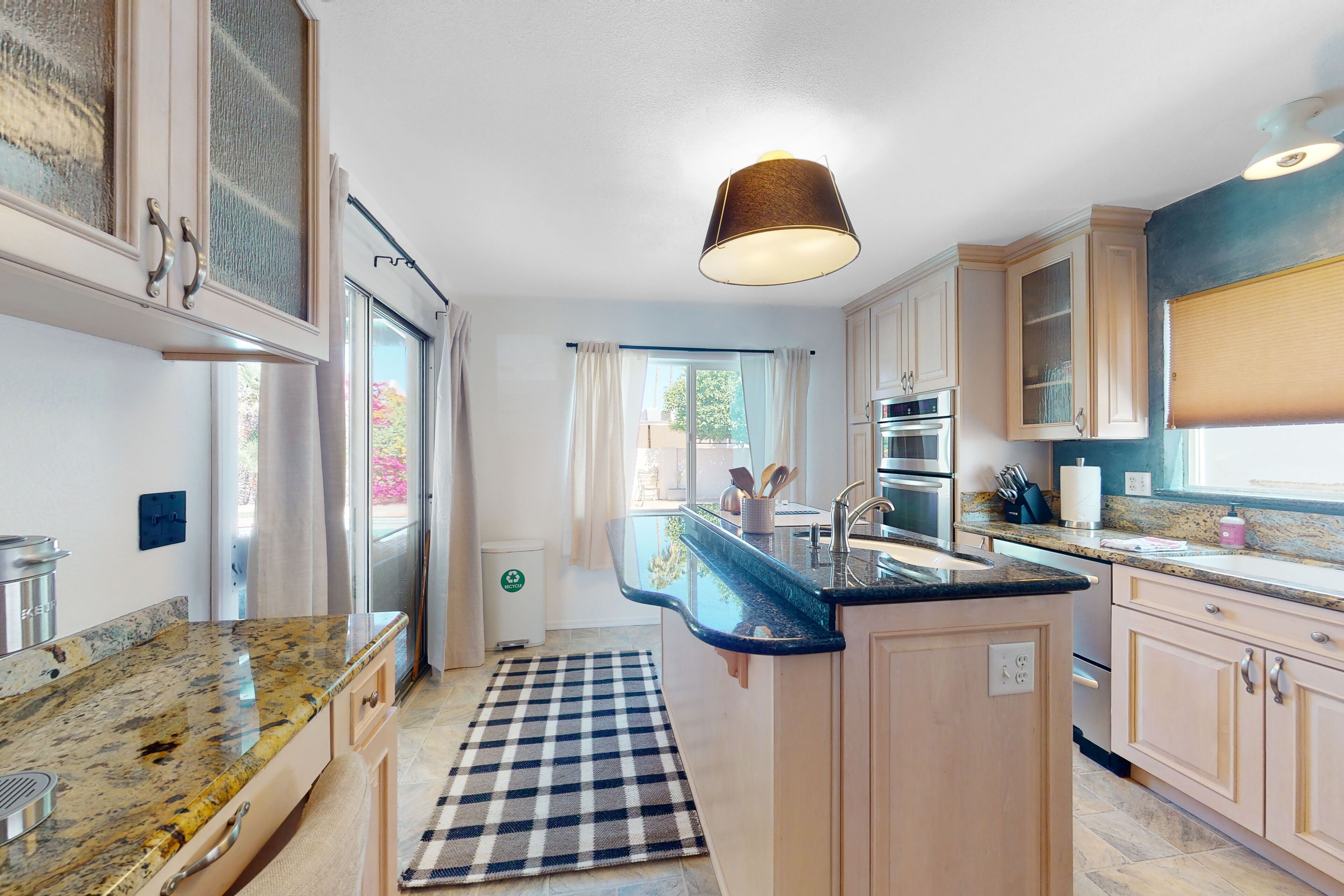 Placid home with Pack-N-Play, patio, yard, full kitchen, W/D, & board games