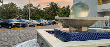 Overnatningsstedets område