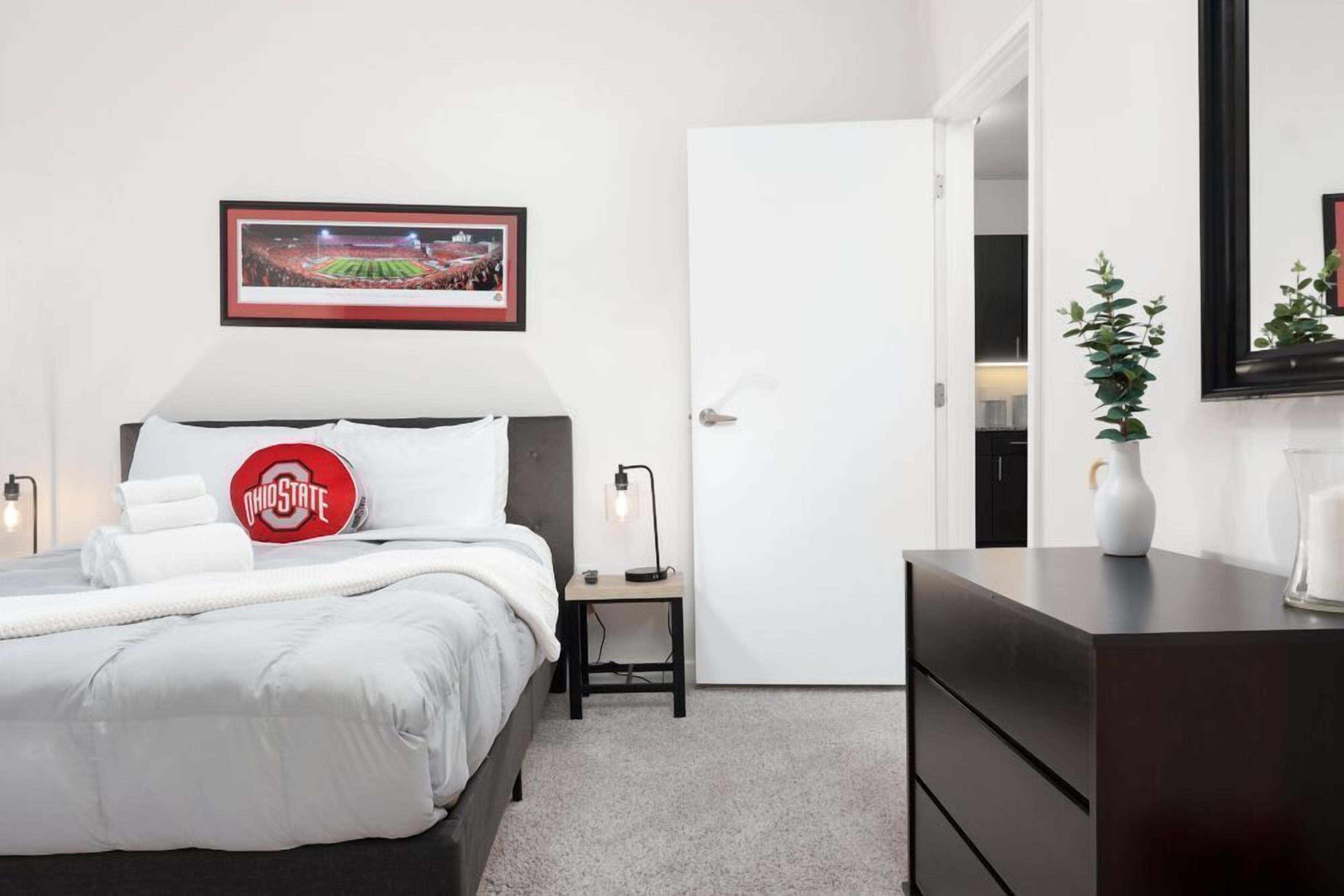 1 室のベッドルーム、WiFi、ベッドシーツ