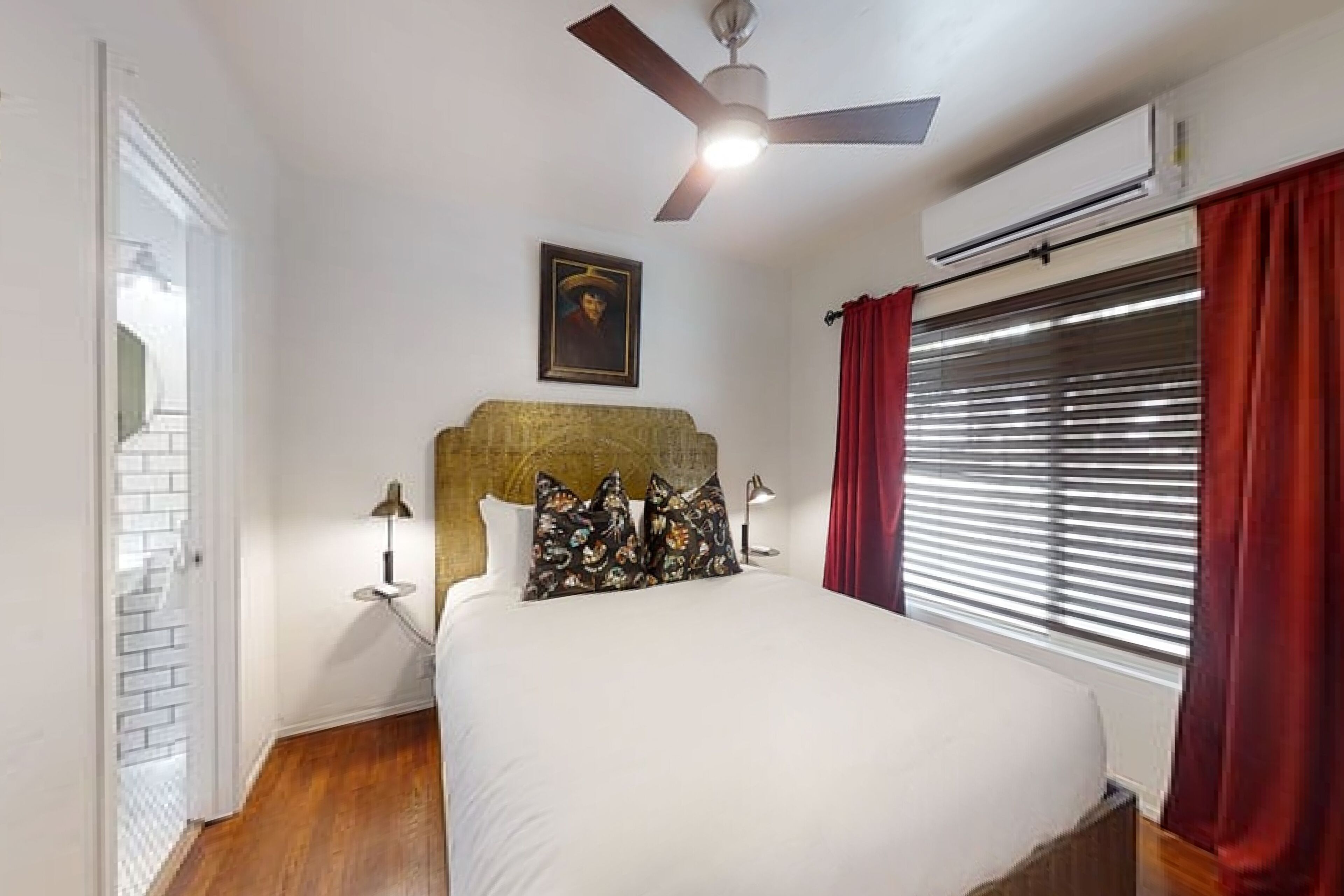 Stylish Casita with heated outdoor pool, washer, patio, streaming, & AC