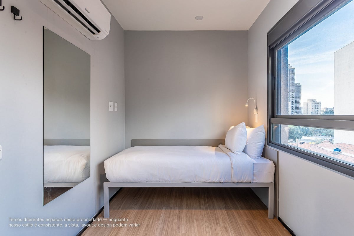 Departamento junior | Escritorio, espacio para trabajar con laptop y wifi gratis