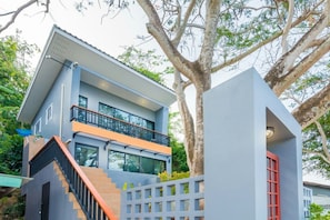 Fassade der Unterkunft