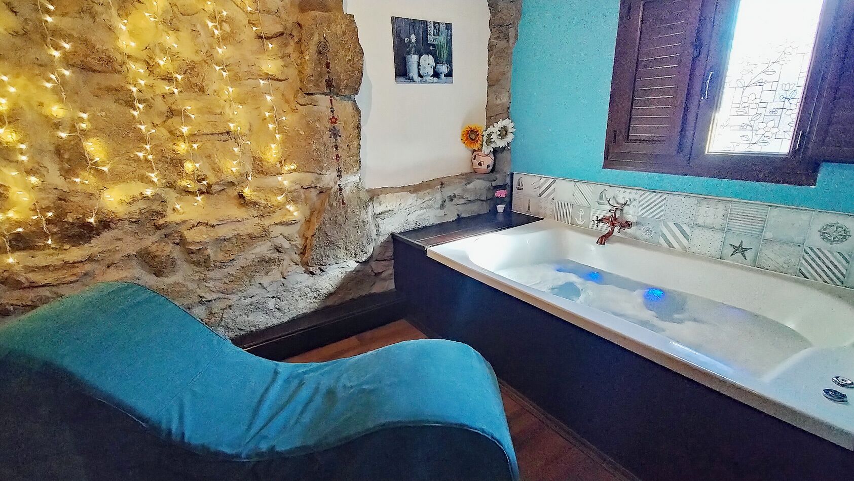 Jacuzzi Para Dos, Pueblo de Montaña, Vistas