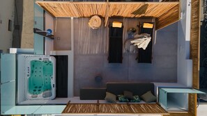 Suite, Hot Tub | Terrace/patio - Makava Suites Naxos (Naxos)