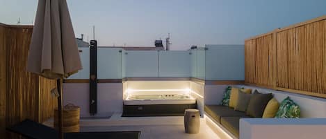 Suite, Hot Tub | Terrace/patio