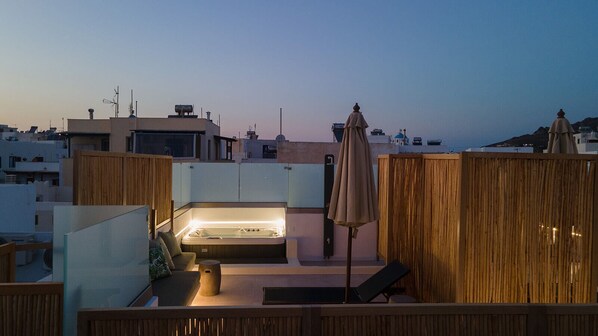 Suite, Hot Tub | Terrace/patio