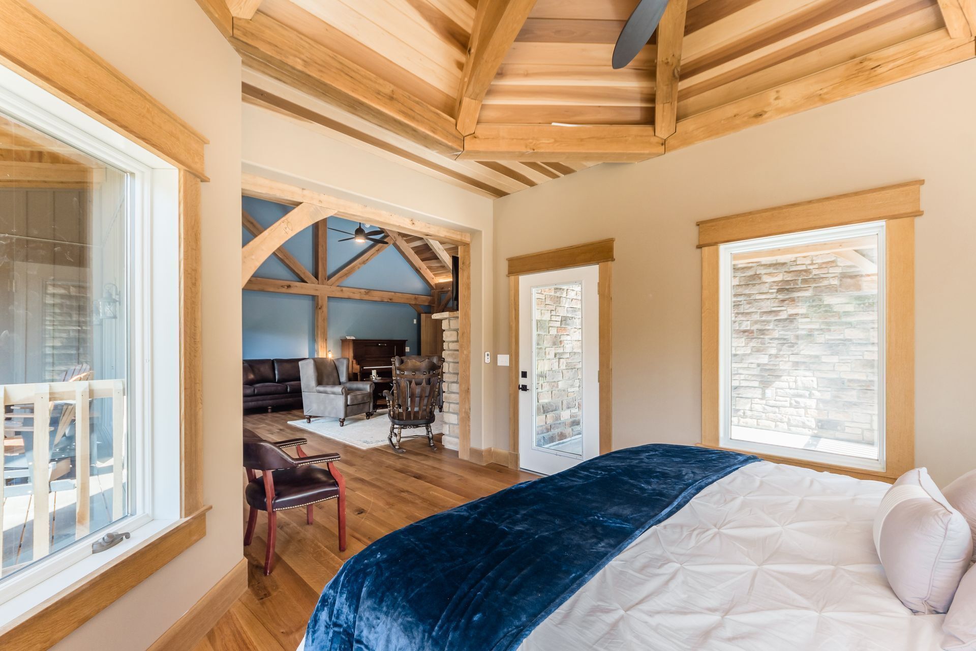 Timberframe Lodge in Hocking Hills