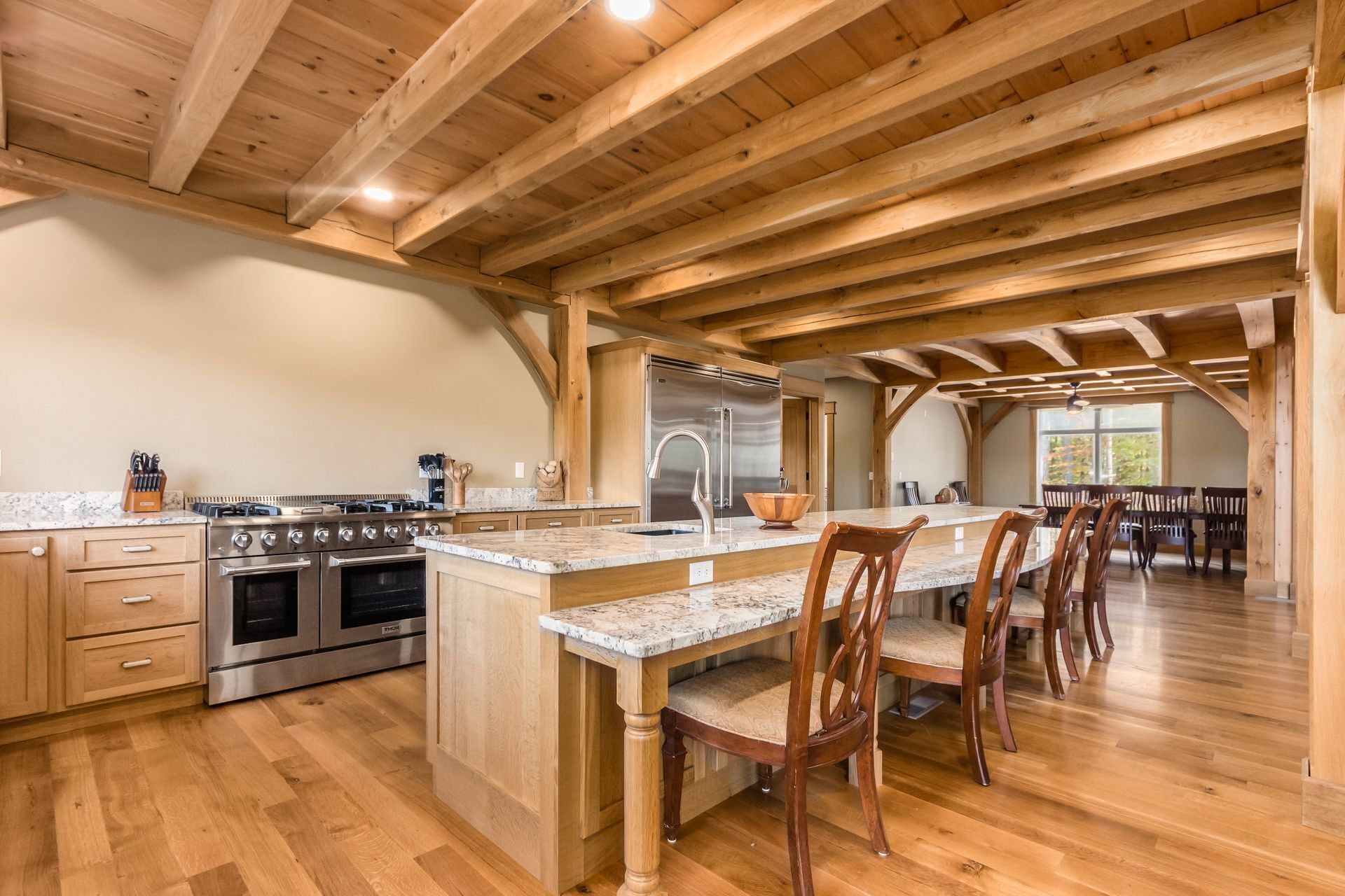 Timberframe Lodge in Hocking Hills