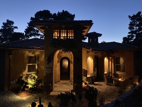  New 2,638 sf custom built Tuscan Style home in Pebble Beach.